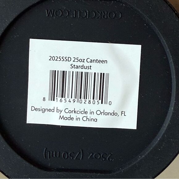 Corkcicle 25oz Canteen - Shimmering Stardust - Picture 2 of 6
